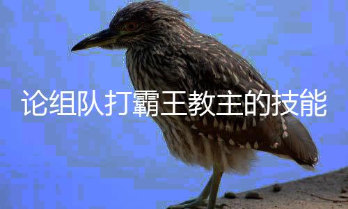 能霸王教主队打的技论组